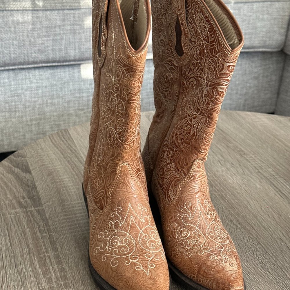 Brown Cowboy Boots